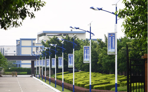 正翔完成75250部隊太陽能路燈工程，榮耀之光照進鐵血軍營
