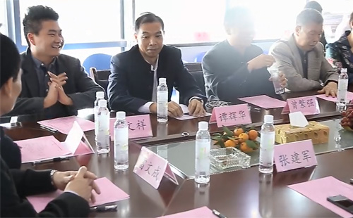 正翔照明歡迎常寧市黨政考察團