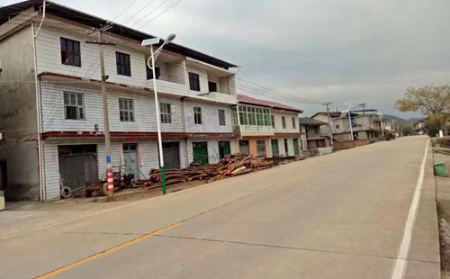 福建南平農村太陽能路燈