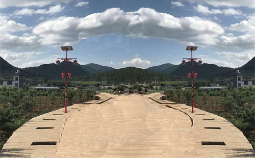 新農村LED太陽能路燈