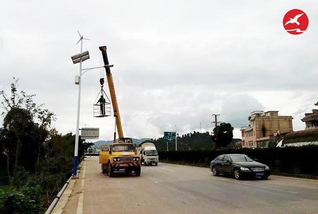 正翔照明太陽能風光互補路燈