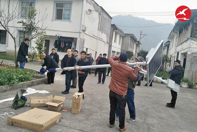 正翔照明農村太陽能路燈