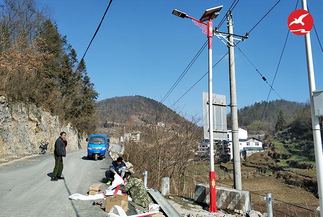 正翔照明特色農村太陽能路燈