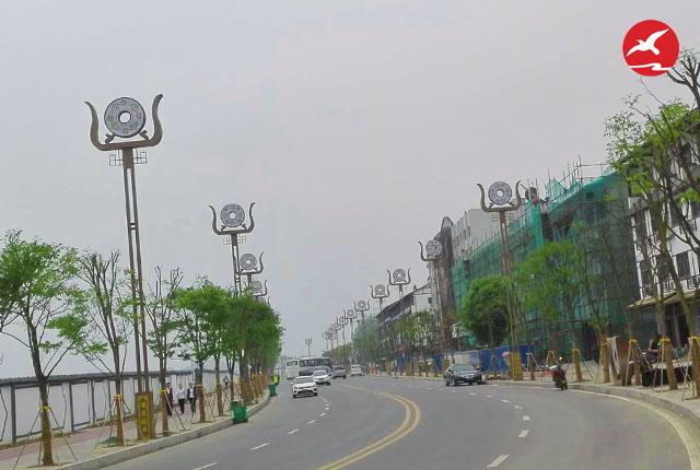 宜昌市秭歸縣二中LED路燈