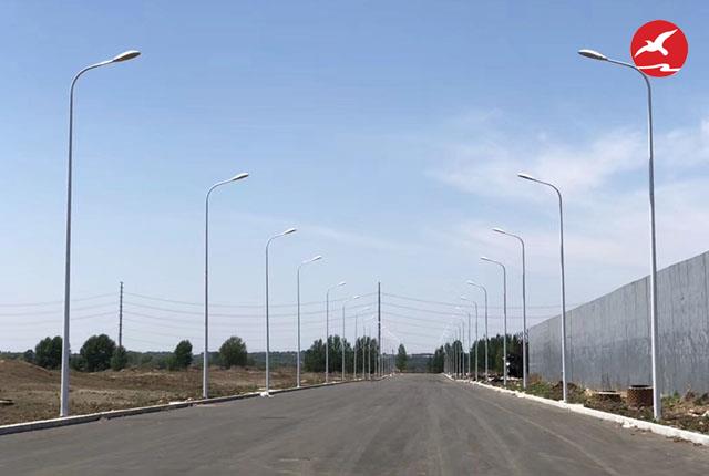 正翔照明集團完成黑龍江先源鄉LED路燈工程