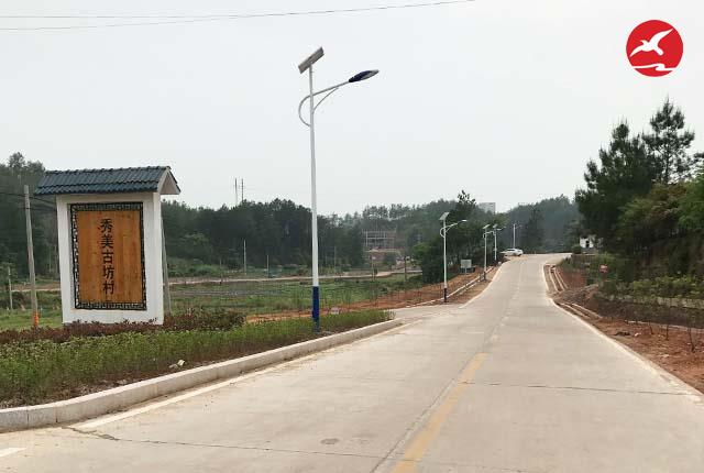 新農(nóng)村太陽能led路燈