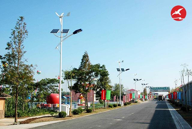 太陽能風光互補路燈