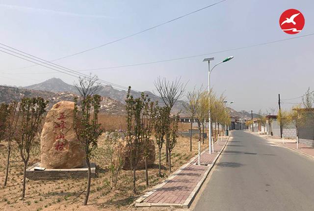 綠色LED太陽(yáng)能路燈照明