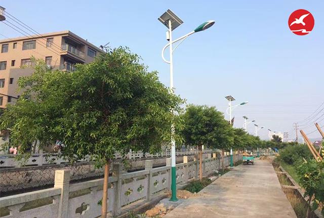 農村太陽能路燈
