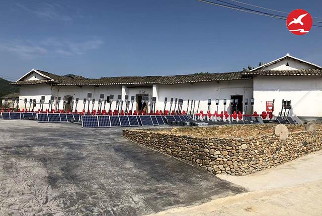 太陽(yáng)能路燈安裝
