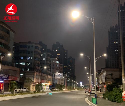 正翔照明為佛山新增400套LED路燈，照亮夜晚回家的路