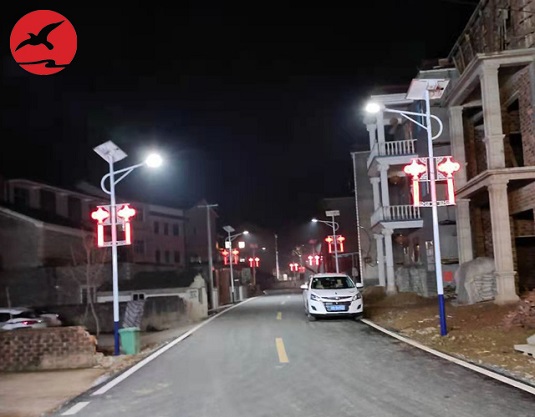 江西省景德鎮太陽能路燈工程案例