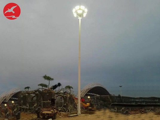湖北省武漢市蔡甸區新天大道高桿燈工程