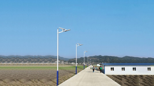 新農村太陽能路燈的推廣與建設
