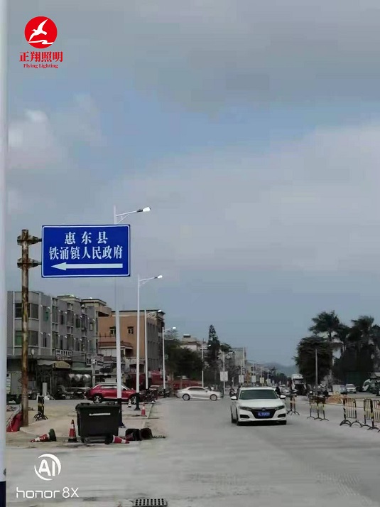 廣東（惠東）市政單臂路燈工程
