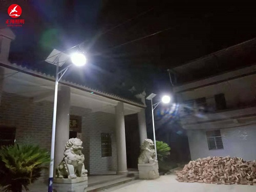 湖南省常寧市羅橋鎮太陽能路燈