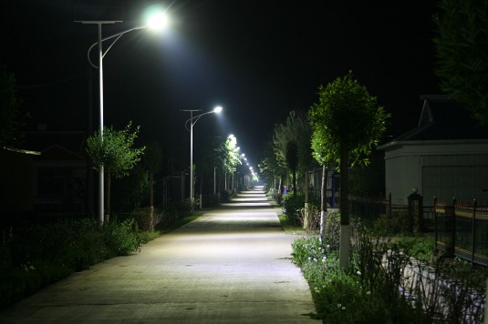 惠州鄉村道路太陽能路燈