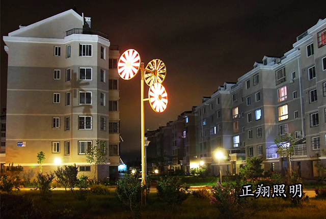 城市住宅區庭院景觀燈
