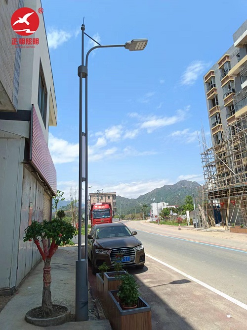 廣東省汕尾市陸豐市潭西鎮單臂6米led路燈