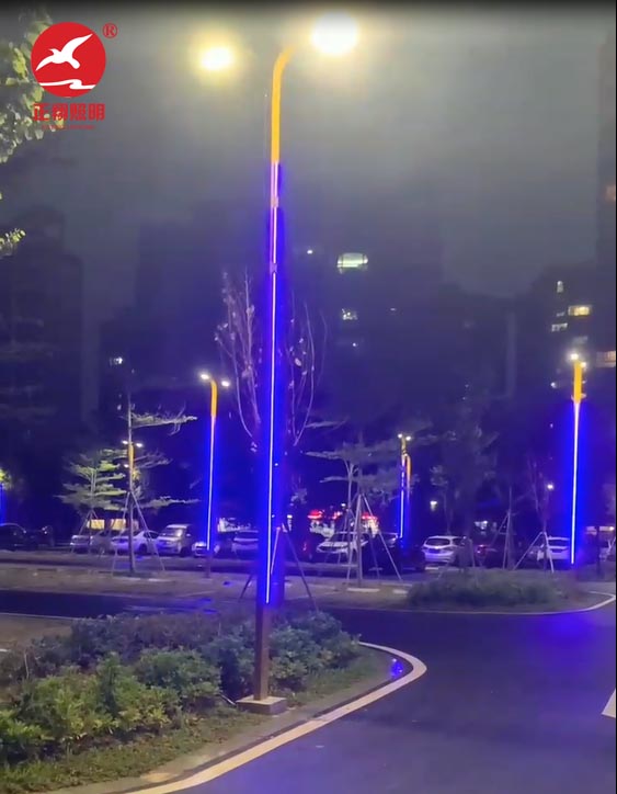 江門停車場路燈安裝