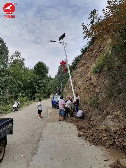  正翔太陽能中國結路燈