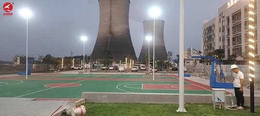 佛山三水園區高桿燈景觀燈