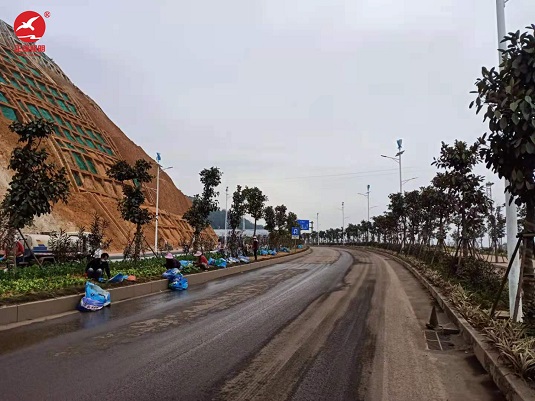 福建省福州市連江縣風格互補路燈安裝