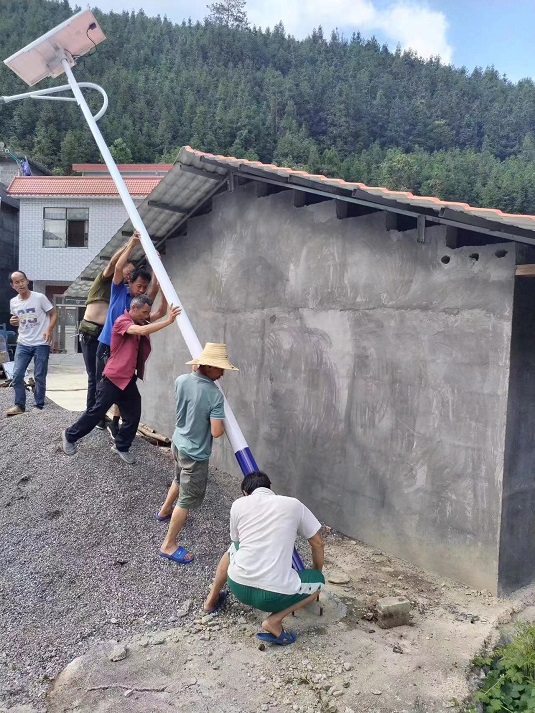 廣西太陽能路燈安裝工程
