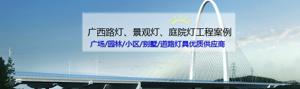 廣西戶外照明燈具工程案例