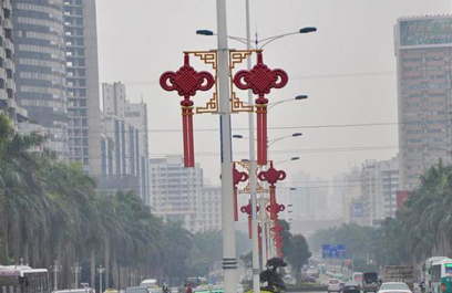 LED中國結路燈 正翔1204應用圖1