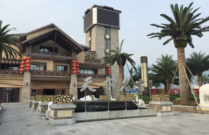 福永第一期led景觀庭院燈 正翔戶外照明參與建設(shè)
