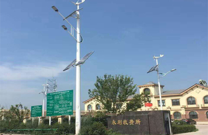 太陽能風光互補路燈 正翔2309應用圖2