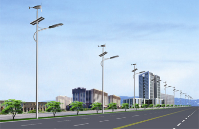 太陽能風光互補路燈 正翔2303應用圖3