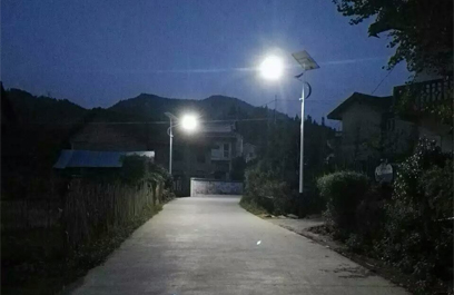 新農村太陽能路燈 正翔2106應用圖2