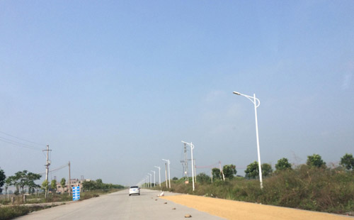 惠州羅浮山LED路燈1