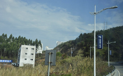 惠州羅浮山安裝了正翔照明LED專利路燈